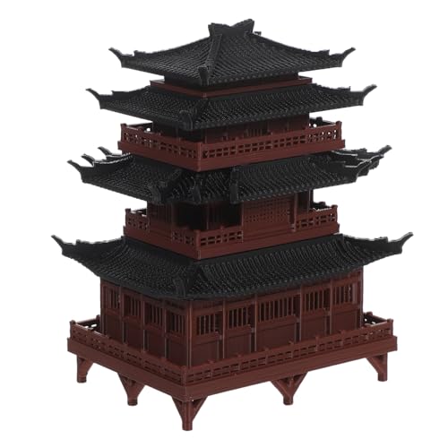 BESTonZON Miniatur Pagoden Statue Modell Detaillierte Kleine Chinesische Pavillon Figurine Vielseitig für Aquarium Bonsai Zen Garten Dekoration Mikro Landschaft Gestaltung BESTonZON Miniatur Pagoden Statue Modell Detaillierte Kleine Chinesische Pavillon Figurine Vielseitig für Aquarium Bonsai Zen Garten Dekoration Mikro Landschaft Gestaltung von BESTonZON