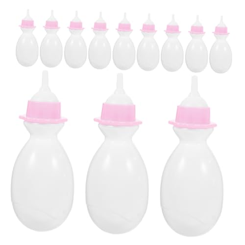 BESTonZON Realistisch Aussehende Mini-Baby-Flasche 12-teiliges Puppenflaschen-Set Für Fantasievolles Spielen Von Jungen Und Mädchen BESTonZON Realistisch Aussehende Mini-Baby-Flasche 12-teiliges Puppenflaschen-Set Für Fantasievolles Spielen Von Jungen Und Mädchen von BESTonZON