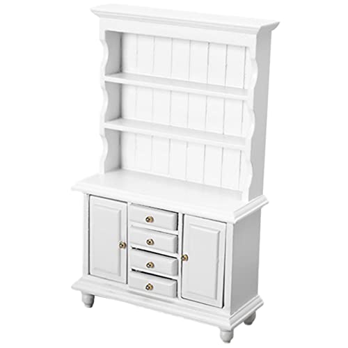 BESTonZON Miniatur-bücherregal Für Jungen Und Mädchen Dekorativer Mini-Schrank Für Mini- -bausatz von BESTonZON