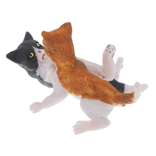 BESTonZON Miniatur Spielende Katzenfigur Gartendeko Niedliche Kätzchen Statue für Kleine Räume Büro Geschenkidee Kreative Haustierornamente BESTonZON Miniatur Spielende Katzenfigur Gartendeko Niedliche Kätzchen Statue für Kleine Räume Büro Geschenkidee Kreative Haustierornamente von BESTonZON