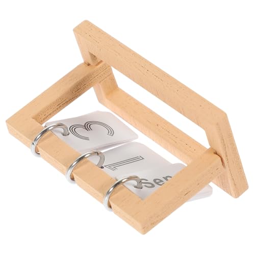 BESTonZON Puppenhaus Erwachsene Miniatur-tischkalender Für Kinderspielzeug Wohnzimmerdeko Lustiges Miniaturen Puppenhaus Dekoration Mini Stehtisch Kalender Mini-tischkalender Hölzern BESTonZON Puppenhaus Erwachsene Miniatur-tischkalender Für Kinderspielzeug Wohnzimmerdeko Lustiges Miniaturen Puppenhaus Dekoration Mini Stehtisch Kalender Mini-tischkalender Hölzern von BESTonZON