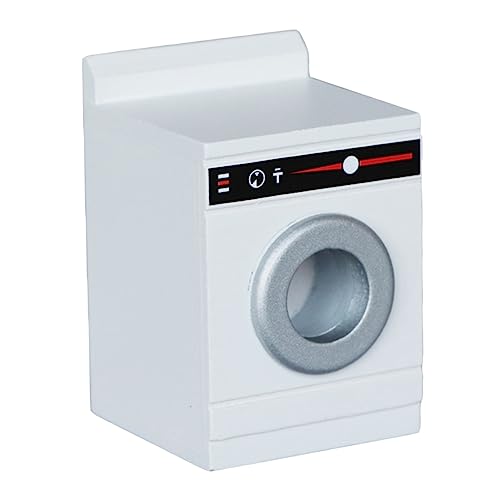 BESTonZON Miniatur Waschmaschine Aus Für Puppenhaus Modell Mit Silberner Tür Puppenzubehör Für Miniatur Häuser Und Szenen Perfekt Für Kreative Gestaltung Und Dekoration BESTonZON Miniatur Waschmaschine Aus Für Puppenhaus Modell Mit Silberner Tür Puppenzubehör Für Miniatur Häuser Und Szenen Perfekt Für Kreative Gestaltung Und Dekoration von BESTonZON
