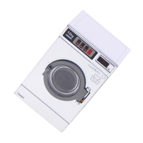 BESTonZON Puppenhaus-Waschmaschine Spielzeug Miniatur-Waschmaschine Für Kinder Trockner-Set Für Miniatur-Modell BESTonZON Puppenhaus-Waschmaschine Spielzeug Miniatur-Waschmaschine Für Kinder Trockner-Set Für Miniatur-Modell von BESTonZON