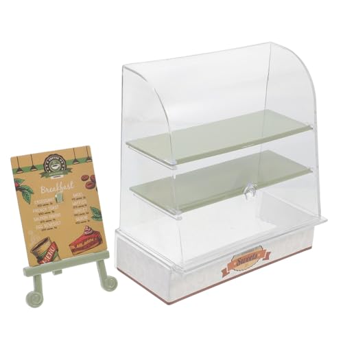 BESTonZON Miniatur-kuchenschrank Mädchenspielzeug Puppenhaus Bausatz Bäckereizubehör 11 Zubehör Für Puppenhäuser Mini-dessertschrank Puppenhaus-küchenszenen- Puppenhausmöbel Green Abs BESTonZON Miniatur-kuchenschrank Mädchenspielzeug Puppenhaus Bausatz Bäckereizubehör 11 Zubehör Für Puppenhäuser Mini-dessertschrank Puppenhaus-küchenszenen- Puppenhausmöbel Green Abs von BESTonZON