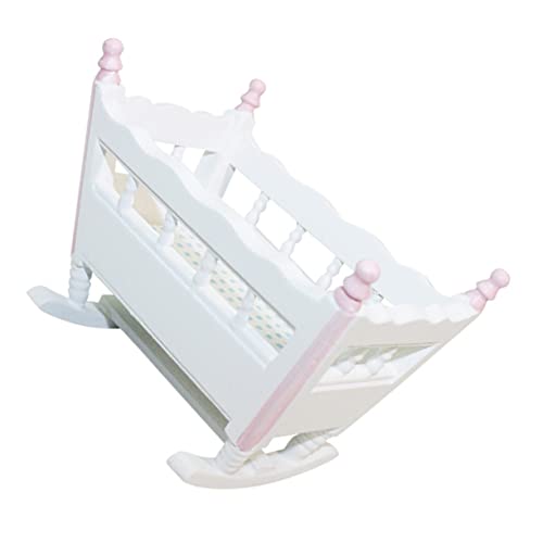 BESTonZON Miniature Puppenhaus öbel Set Babybett Für Puppen Puppenhaus Zubehör Mini Crib Für Kreative Spielwelten Ideales Für Ab 3 Jahren BESTonZON Miniature Puppenhaus öbel Set Babybett Für Puppen Puppenhaus Zubehör Mini Crib Für Kreative Spielwelten Ideales Für Ab 3 Jahren von BESTonZON