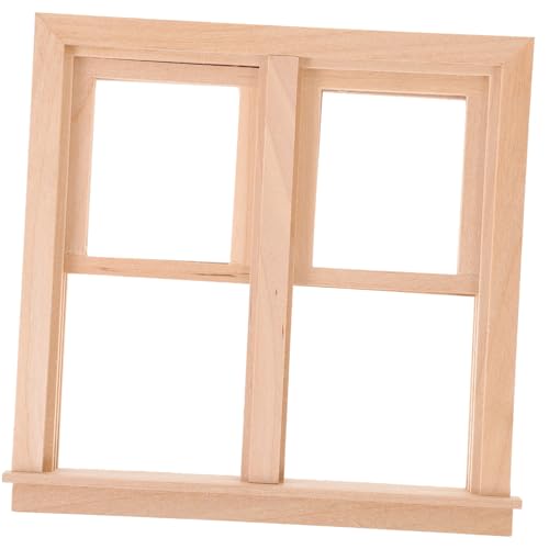 BESTonZON Miniaturen Puppe Dinosaurier Figuren Auto Werkzeug Mini-leeres Fenster Miniaturfenster Mini-Dekoration Mikrolandschaftsmodelle Fenstermodell Mini Möbel Hölzern BESTonZON Miniaturen Puppe Dinosaurier Figuren Auto Werkzeug Mini-leeres Fenster Miniaturfenster Mini-Dekoration Mikrolandschaftsmodelle Fenstermodell Mini Möbel Hölzern von BESTonZON