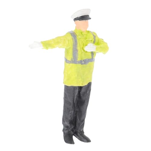 BESTonZON Traffic Police Figurine Aus Resin Mikrolandschaft Dekorationszubehör Für Sandtische Und Puppenhäuser Für Verkehrserziehung Und Kreative Spielsets BESTonZON Traffic Police Figurine Aus Resin Mikrolandschaft Dekorationszubehör Für Sandtische Und Puppenhäuser Für Verkehrserziehung Und Kreative Spielsets von BESTonZON