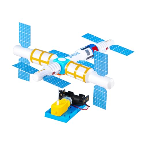 BESTonZON DIY Raumstation Modellbausatz Für Junge Mädchen Handgemachtes Satelliten Shuttle-Spielzeug Kreatives Multi-aktivitäts-raketen-Spielzeug Für Wissenschaftliche Experimente Und Bastelprojekte BESTonZON DIY Raumstation Modellbausatz Für Junge Mädchen Handgemachtes Satelliten Shuttle-Spielzeug Kreatives Multi-aktivitäts-raketen-Spielzeug Für Wissenschaftliche Experimente Und Bastelprojekte von BESTonZON