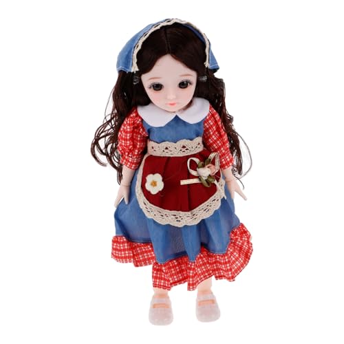 BESTonZON Modepuppe Kugelgelenkpuppe Bjd-Puppen Prinzessin Anime-Puppen Für Mädchen Gelenkpuppen Für Mädchen Bjd-Schuhe Intelligente Puppen Kawaii-Puppen Intelligentes Puppenmädchen Plastik von BESTonZON
