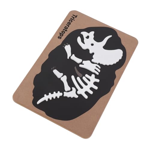 BESTonZON Montessori Dinosaurier Holzpuzzle Fossilien Skelett Lernspielzeug für Kleinkinder Jahre Fördert Kognition Problemlösung Hand Auge Koordination und Soziales Lernen BESTonZON Montessori Dinosaurier Holzpuzzle Fossilien Skelett Lernspielzeug für Kleinkinder Jahre Fördert Kognition Problemlösung Hand Auge Koordination und Soziales Lernen von BESTonZON