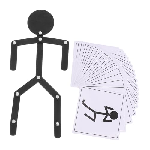 BESTonZON Montessori Puzzlespiel Holzspielzeug für Form Zuordnungs Spiel Hand Augen Koordination und Kognitiven Fähigkeiten Doppelseitige Karten von BESTonZON