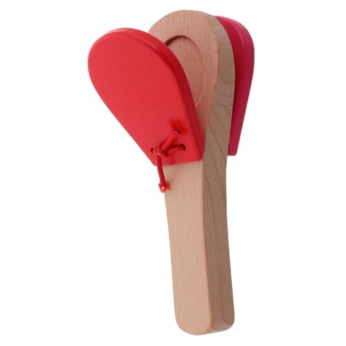 BESTonZON Musikspielzeug Für Kleinkinder – Babykastagnetten Aus Holz Rhythmusinstrumente Für Kleinkinder Schlaginstrumente Für Kinder von BESTonZON