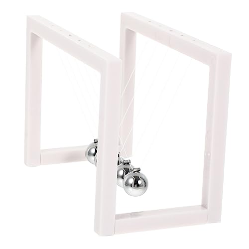 BESTonZON Newton Pool Ornamente Balancierende Spielzeuge Gyroskop Newton-Kugeln Office Newton Stubenwagen Schwebend Newton Sache Newton-pendelperle Schmücken Angelleine Weiß BESTonZON Newton Pool Ornamente Balancierende Spielzeuge Gyroskop Newton-Kugeln Office Newton Stubenwagen Schwebend Newton Sache Newton-pendelperle Schmücken Angelleine Weiß von BESTonZON