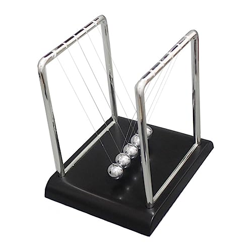 BESTonZON Newton schwingt den Ball Wissenschaft schwingende Bälle Balancebälle für den Schreibtisch für kinderspielzeug Wissenschaftliches Desktop - Black BESTonZON Newton schwingt den Ball Wissenschaft schwingende Bälle Balancebälle für den Schreibtisch für kinderspielzeug Wissenschaftliches Desktop - Black von BESTonZON