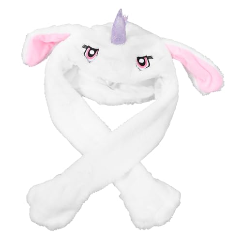 BESTonZON Hut Lustig Cap Mit Haaren Niedlicher Einhorn Hut Mit Beweglichen Ohren Üsch Einhorn Ütze Für Frauen Und Ädchen Ideal Für Partys Und Kostüme Einzeln Opp Tasche Verpackt BESTonZON Hut Lustig Cap Mit Haaren Niedlicher Einhorn Hut Mit Beweglichen Ohren Üsch Einhorn Ütze Für Frauen Und Ädchen Ideal Für Partys Und Kostüme Einzeln Opp Tasche Verpackt von BESTonZON