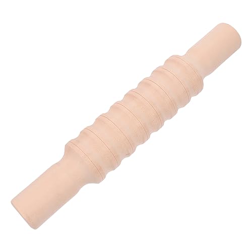 BESTonZON Nudelholz Aus Plastilin Werkzeug Holzrollen Kinderspielzeug Hölzern von BESTonZON