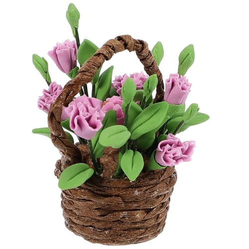 BESTonZON Künstliche Blumenkorb-Statue Mini-blumenkorb-Figur Blumenkorb-Ornament Realistisches Kunsthandwerk Ideal Zur Dekoration Zum Geburtstag Und Neujahr BESTonZON Künstliche Blumenkorb-Statue Mini-blumenkorb-Figur Blumenkorb-Ornament Realistisches Kunsthandwerk Ideal Zur Dekoration Zum Geburtstag Und Neujahr von BESTonZON