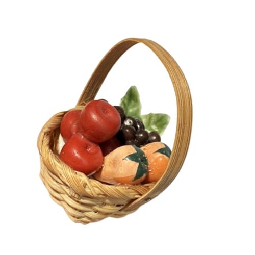 BESTonZON Miniatur Obstkorb Spielzeug Miniatur Früchte Für Dekoration Mädchen Spielset Lifelike Kunstfrüchte Für Zuhause Büro Schule Und Partys BESTonZON Miniatur Obstkorb Spielzeug Miniatur Früchte Für Dekoration Mädchen Spielset Lifelike Kunstfrüchte Für Zuhause Büro Schule Und Partys von BESTonZON