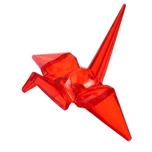 BESTonZON Origami Figur Origami Dekoration Tiermodell Ornament Origami Schreibtisch Dekoration Origami Modelle Origami Statue Rotes Acryl BESTonZON Origami Figur Origami Dekoration Tiermodell Ornament Origami Schreibtisch Dekoration Origami Modelle Origami Statue Rotes Acryl von BESTonZON