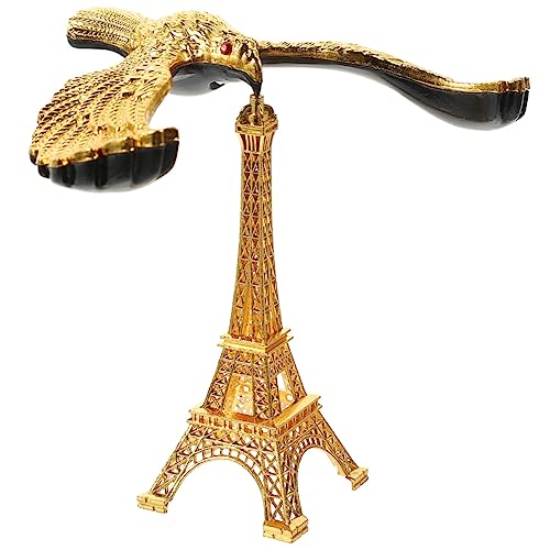 BESTonZON 1stücke Zinklegierung Balance Adler Dekoration Schwebendes Vogelmodell Als Elegantes Wohnaccessoire Für Bücherregal Oder Schreibtisch Gestaltet Für Stilvolle Inneneinrichtung von BESTonZON