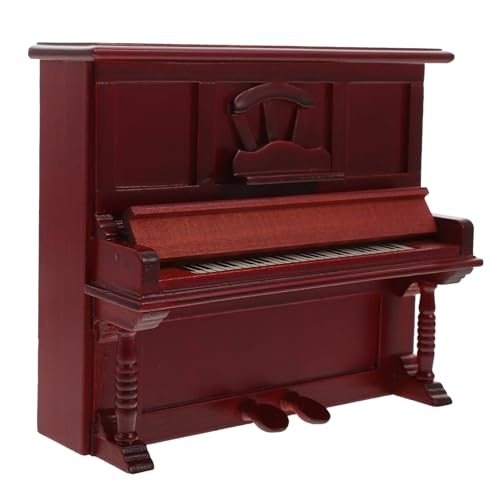 BESTonZON Ornamente für Klaviermodelle gefälschte Pflanzendekoration Innenausstattung materieller Blumenstrauß Schaumstoffaufkleber kleines Hausgerät Puppenhausverzierungen hölzern rot BESTonZON Ornamente für Klaviermodelle gefälschte Pflanzendekoration Innenausstattung materieller Blumenstrauß Schaumstoffaufkleber kleines Hausgerät Puppenhausverzierungen hölzern rot von BESTonZON