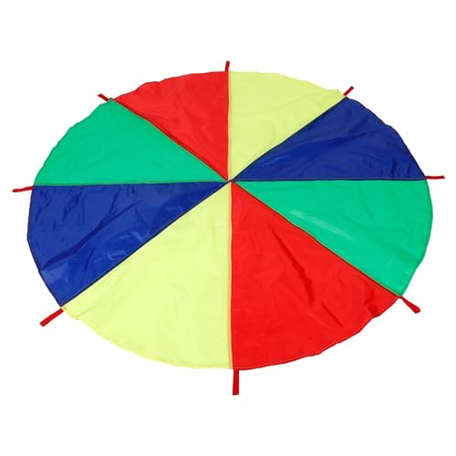 BESTonZON Outdoor Kooperationsspielzeug Regenbogen Schirm mit Griffen Robustes Zeltspiel für Kindergarten Bewegung und Spielplatzaktivitäten Fördert Gleichgewicht und Motorik BESTonZON Outdoor Kooperationsspielzeug Regenbogen Schirm mit Griffen Robustes Zeltspiel für Kindergarten Bewegung und Spielplatzaktivitäten Fördert Gleichgewicht und Motorik von BESTonZON