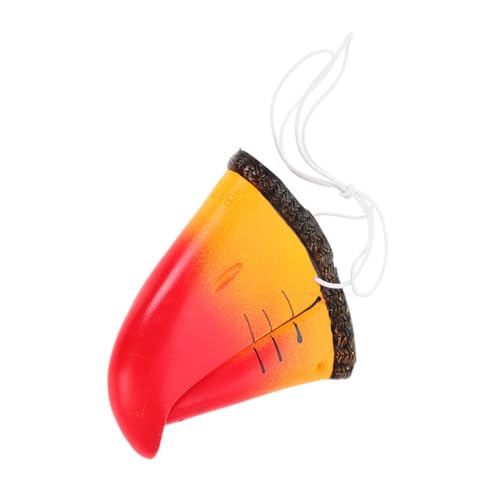 BESTonZON Papagei Nase Cosplay Kostüm Zubehör Realistische Tiermaske für Halloween Kostümpartys und Themenveranstaltungen Einfach Anzubringen Bequem und Vielseitig von BESTonZON