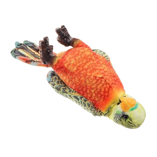 BESTonZON Papageienpuppenspielzeug Vogel Stofftier Realistischer Papagei Plüsch Papageienspielzeug Für Süßes Tierplüsch Realistisches Vogelspielzeug Weiches Stofftier BESTonZON Papageienpuppenspielzeug Vogel Stofftier Realistischer Papagei Plüsch Papageienspielzeug Für Süßes Tierplüsch Realistisches Vogelspielzeug Weiches Stofftier von BESTonZON