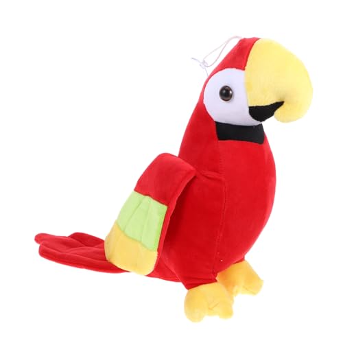 BESTonZON Papageienspielzeug Vogelspielzeug Künstliche Vögel Papageien Plüschtier Plüschpapagei Modelle Papagei Stofftier Papagei Stoffpuppe Stofftierpuppe Dekorative von BESTonZON