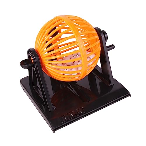 BESTonZON Party Requisiten Desktop Spiel Lotterie Maschine Bingo Spiel Bingo Lotterie Maschine Lotterie Spiel Requisiten Desktop Lotterie Spiel Kunststoff von BESTonZON