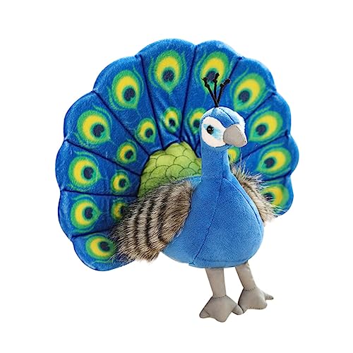 BESTonZON Pfau Plüschtier Kuscheltier für Tier Plüsch Mini-Hausschuhe bezaubern Kleinkindspielzeug Junge Haushalt Pfauenpuppe Pfau gefüllte Puppe kurzer Plüsch Blue BESTonZON Pfau Plüschtier Kuscheltier für Tier Plüsch Mini-Hausschuhe bezaubern Kleinkindspielzeug Junge Haushalt Pfauenpuppe Pfau gefüllte Puppe kurzer Plüsch Blue von BESTonZON