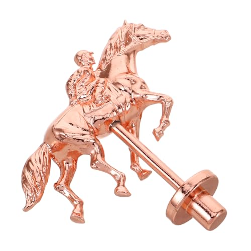BESTonZON Exquisite Handwerkskunst Metall-pferdefigur Set Mit Teilen Für Pferderennen-Spiele von BESTonZON