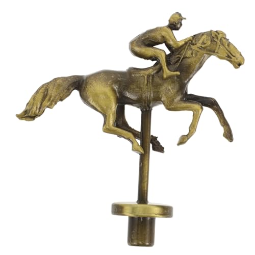 BESTonZON Rennspiel Metallpferd Brettspiel Requisite Pferderennen Brettspiel Accessoire von BESTonZON