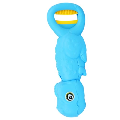 BESTonZON Picker Oberer Greifer Roboter Alligatorförmiger Tonabnehmerclip Babys Krokodilklemme Alligatorgreifer Krokodilgreifer-Pick-Clips Alligatorpflückwerkzeug Blue Plastik von BESTonZON