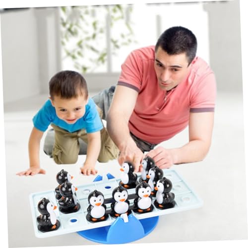 BESTonZON Pinguine Wippe Spiel Balance Wippe Spiel Balance Wippe Interaktive Wippe Pinguine Wippe von BESTonZON