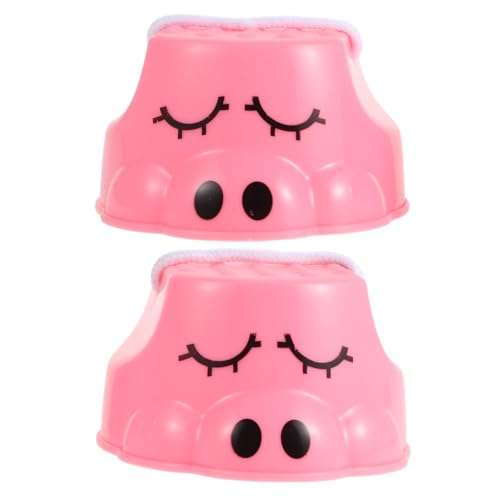 BESTonZON Pink Pig Stelzen Stelzenspringen Eimer Gehende Stelzen Outdoor-trainingsspielzeug Gleichgewichtstrainingsspielzeug Dinosaurierfüße Kostüm Stelzen Rosa Plastik BESTonZON Pink Pig Stelzen Stelzenspringen Eimer Gehende Stelzen Outdoor-trainingsspielzeug Gleichgewichtstrainingsspielzeug Dinosaurierfüße Kostüm Stelzen Rosa Plastik von BESTonZON