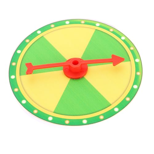 BESTonZON Plastik Prize Wheel Kleines Leichtes Tragbares Hängendes drehspiel für Party und Spiele mit Robustem Kunststoff Praktisches Gewinnrad für Freizeit und Veranstaltungen BESTonZON Plastik Prize Wheel Kleines Leichtes Tragbares Hängendes drehspiel für Party und Spiele mit Robustem Kunststoff Praktisches Gewinnrad für Freizeit und Veranstaltungen von BESTonZON