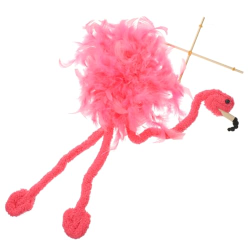 BESTonZON Plüsch-Flamingo-Puppe Strauß Tiere Marionetten Tier Marionette Marionette interaktive Puppen marionetten Puppen Marionettenpuppen Flamingo-Marionetten Feder Rosa BESTonZON Plüsch-Flamingo-Puppe Strauß Tiere Marionetten Tier Marionette Marionette interaktive Puppen marionetten Puppen Marionettenpuppen Flamingo-Marionetten Feder Rosa von BESTonZON
