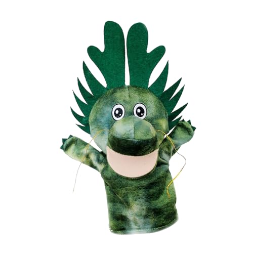 BESTonZON Plüsch Handpuppe Drache Cartoon Waschbar Weiches Eltern Junge Mädchen Puppentheater für Erwachsene BESTonZON Plüsch Handpuppe Drache Cartoon Waschbar Weiches Eltern Junge Mädchen Puppentheater für Erwachsene von BESTonZON