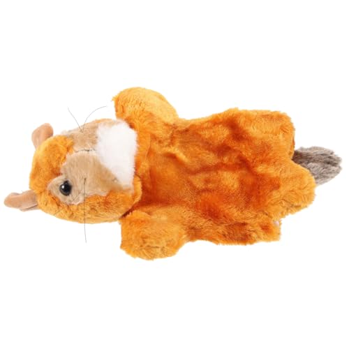 BESTonZON Plüsch Handpuppe Eichhörnchen Kuscheltier Rollenspiel Handspielzeug Kreativität Geburtstagsgeschenk von BESTonZON