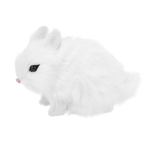 BESTonZON Plüsch Hase Kuscheltier mit Niedlichem Cartoon Design Weiches Emuliertes Kaninchen Stofftier für Kinderzimmer Dekoration Langlebiges und Sicheres Material als für Junge Mädchen BESTonZON Plüsch Hase Kuscheltier mit Niedlichem Cartoon Design Weiches Emuliertes Kaninchen Stofftier für Kinderzimmer Dekoration Langlebiges und Sicheres Material als für Junge Mädchen von BESTonZON