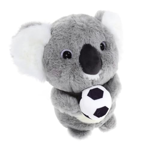 BESTonZON Plüsch Koala Kuscheltier mit Grünem Schal Weiches Plüschspielzeug als für Freunde Niedliche Koala Puppe für Wohnzimmer Dekoration und Alltag BESTonZON Plüsch Koala Kuscheltier mit Grünem Schal Weiches Plüschspielzeug als für Freunde Niedliche Koala Puppe für Wohnzimmer Dekoration und Alltag von BESTonZON