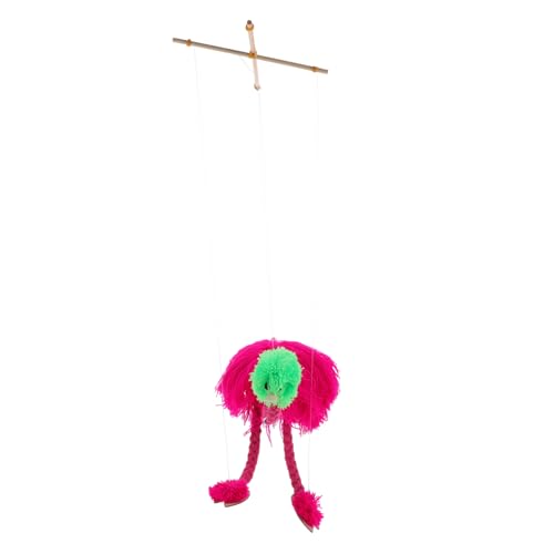 BESTonZON Plüsch Marionetten Lustige Marionette für Interaktives Kuscheltier Puppentheater Zubehör Langlebiges Hochwertiges Marionettenspielzeug für Fingerfertigkeit und Familienspaß von BESTonZON