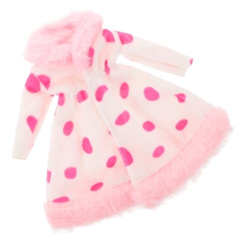 BESTonZON Plüsch Puppenkleidung Weicher Plüschmantel für Puppen Dekoratives Outfit Niedliches Ersatzkleid Leicht Anzuziehen und Waschbar Modisches Puppenzubehör für Mädchen BESTonZON Plüsch Puppenkleidung Weicher Plüschmantel für Puppen Dekoratives Outfit Niedliches Ersatzkleid Leicht Anzuziehen und Waschbar Modisches Puppenzubehör für Mädchen von BESTonZON
