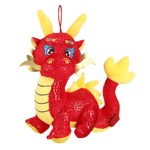 BESTonZON Plüsch Tiere Giraffe ausgestopft chinesische neujahrsdekoration New Year Decoration New Years Decoration Drachenpuppe Innendekoration für zu Hause PP Baumwolle rot BESTonZON Plüsch Tiere Giraffe ausgestopft chinesische neujahrsdekoration New Year Decoration New Years Decoration Drachenpuppe Innendekoration für zu Hause PP Baumwolle rot von BESTonZON