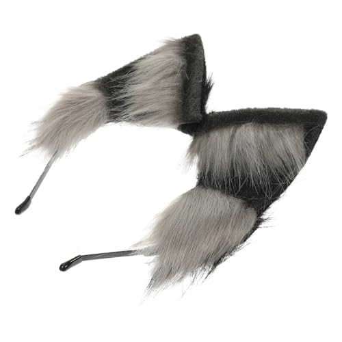 BESTonZON Plüsch Wolfsohren Stirnband Flauschiges Bequemes Haaraccessoire für Damen Geeignet für Halloween Karneval Partys und Cosplay Leicht und Detailreich Verarbeitet Perfektes für BESTonZON Plüsch Wolfsohren Stirnband Flauschiges Bequemes Haaraccessoire für Damen Geeignet für Halloween Karneval Partys und Cosplay Leicht und Detailreich Verarbeitet Perfektes für von BESTonZON