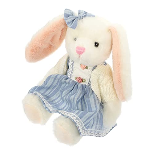 BESTonZON Plüschspielzeugpuppe Süßes Kuscheltier Neugeborenes Süßes Stofftier Weiches Stofftier Kleines Kuscheltier Kleinkindspielzeug Sky-Blue Pp Baumwolle von BESTonZON