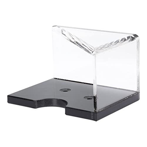 BESTonZON Poker-Abfallbox klarer Fall Spielkartenhalter Plateau Spielkarten aufbewahrung spielkartenständer Acryl-Spielkarten-Organizer Spielkartenversorgung für zu Hause Weiß von BESTonZON