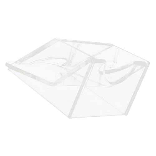 BESTonZON Poker Dealer Tisch Überspringen Automatische Deck Karte Acryl Weiß von BESTonZON