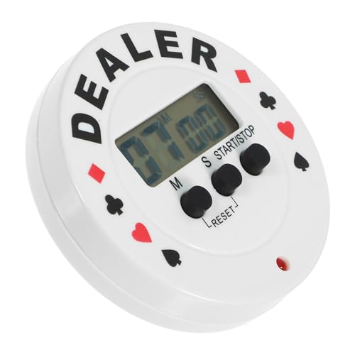 BESTonZON Poker Timer Elektronischer Countdown für Poker und Brettspiele Benutzerfreundlich für Pokerpartys und Zeitmanagement BESTonZON Poker Timer Elektronischer Countdown für Poker und Brettspiele Benutzerfreundlich für Pokerpartys und Zeitmanagement von BESTonZON